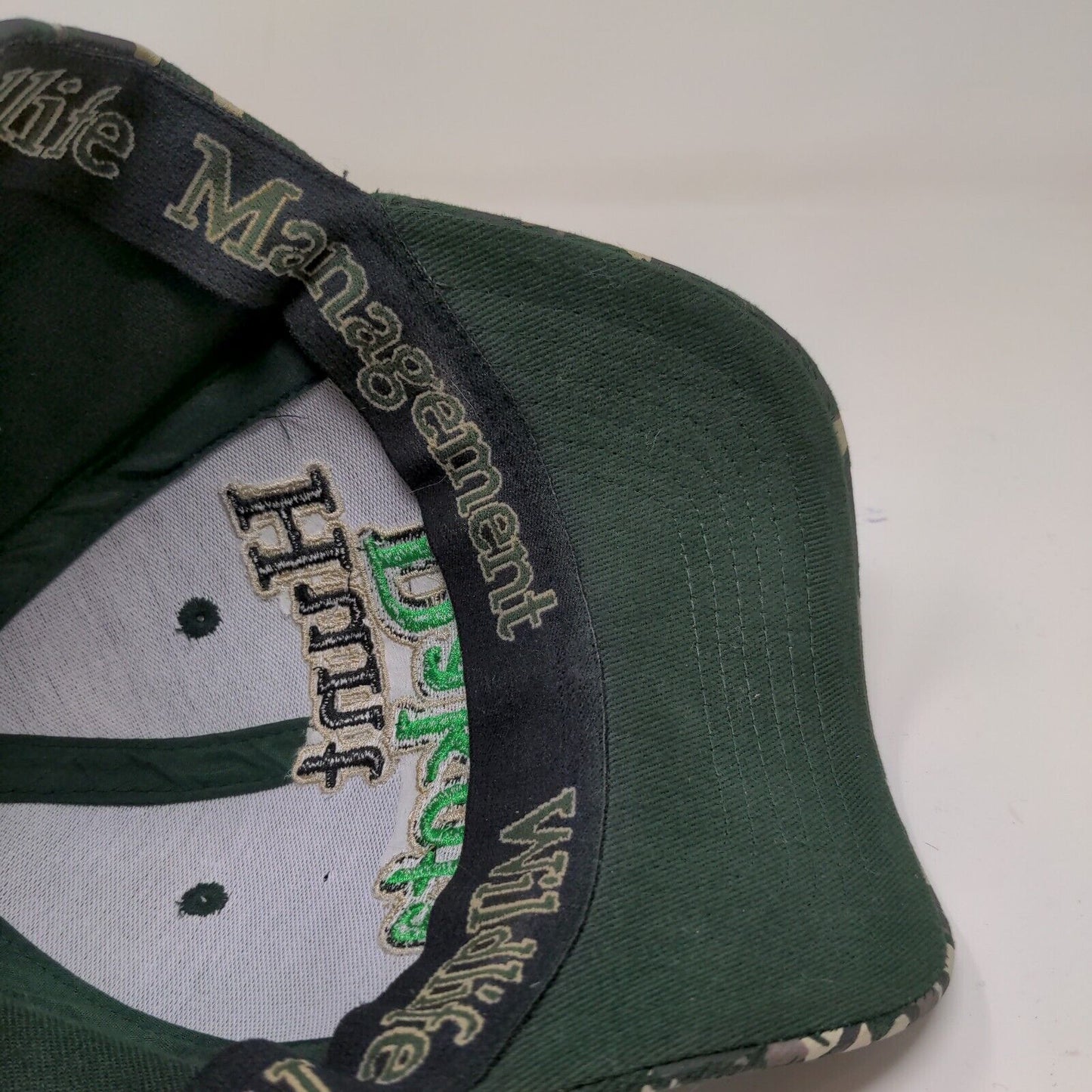 Wraptor Wear Men's Camo Hat Multi Stretch Deer Graphic Embroidered Hunt Dakota