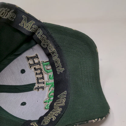 Wraptor Wear Men's Camo Hat Multi Stretch Deer Graphic Embroidered Hunt Dakota