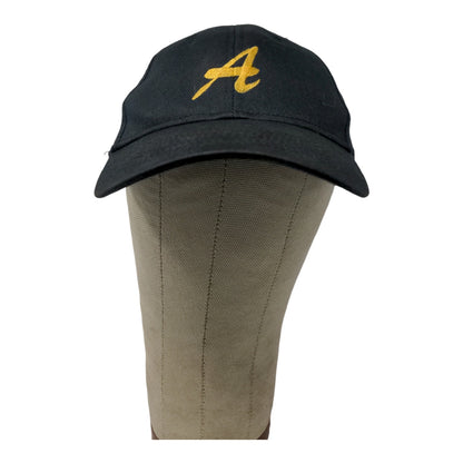 Augusta Sportswear Youth Snapback Hat Embroidered A Logo Black