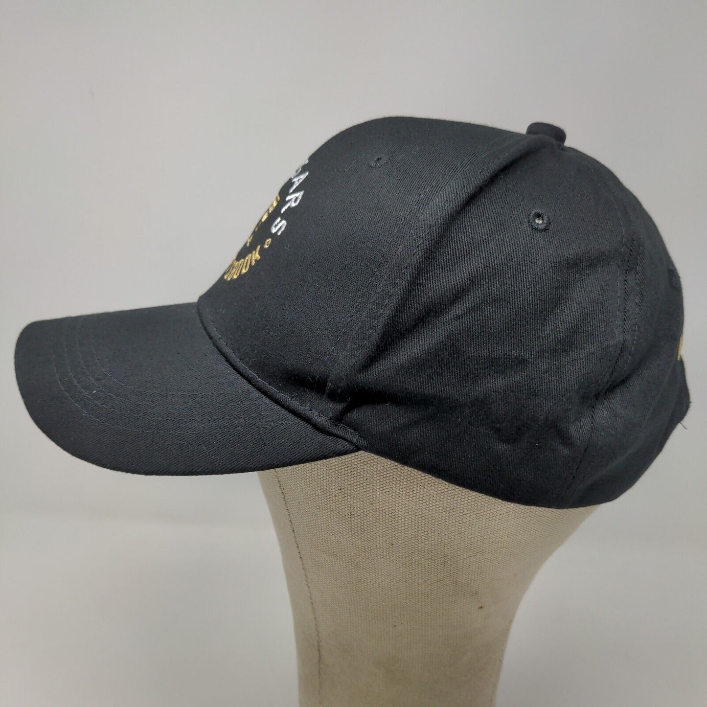 Caesars Sportsbook Men's Snapback Hat Black Adjustable Embroidered Logo
