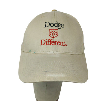 Dodge Different Bill Elliott #9 Khaki Baseball Cap Hat, Strapback OSFM Vintage