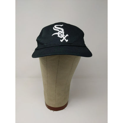 MLB Youth Chicago White Sox Strapback Hat Black Embroidered Logo