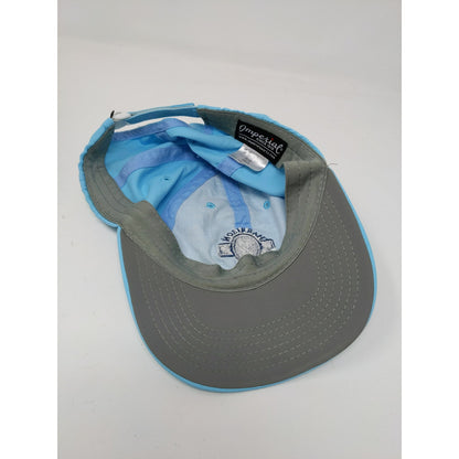 Harrison Hills 1924 Golf Club Hat Slideback Cap Embroidered Logo Blue OSFA