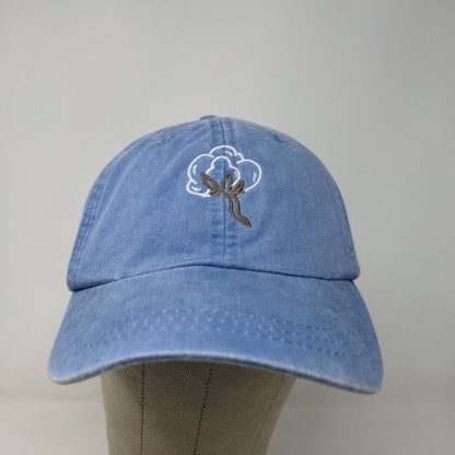 Adams Men's Slideback Hat Blue Embroidered Cotton Plant 100% Cotton