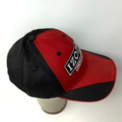 Izod Indycar Series Snapback Hat Adjustible Red & Black Indy Car